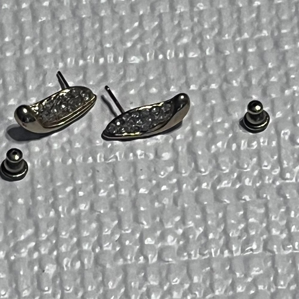 Pavane by Roman Gold Tone 14kt Gold Filled Post Pierced Earrings